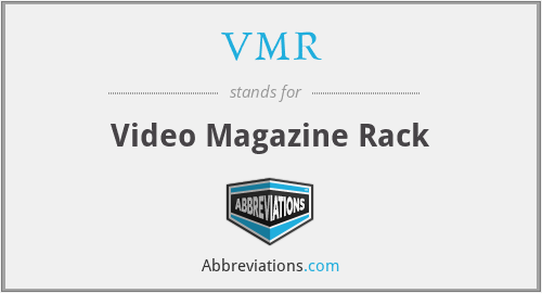 What does magazine rack stand for?